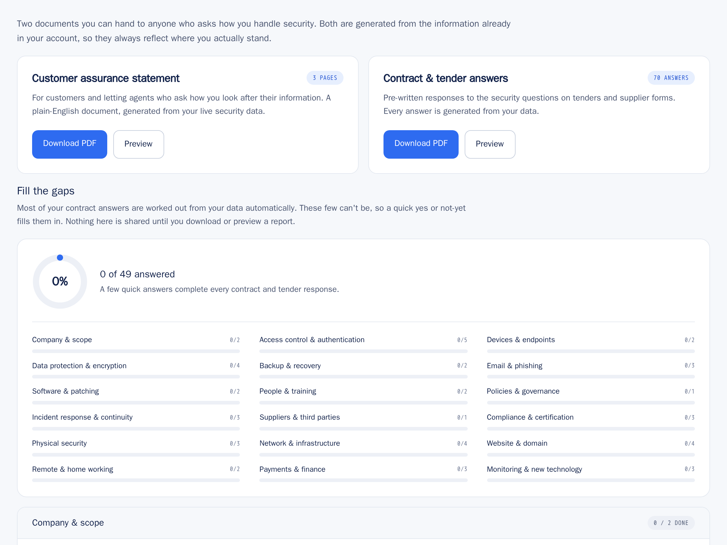 Wins you work in the app
